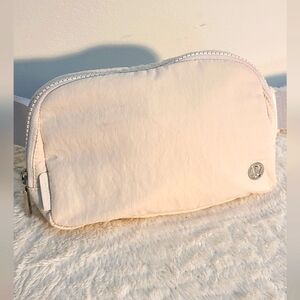 Lululemon White Opal Belt Bag